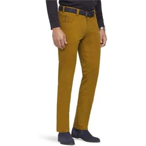 Meyer, Heren, Broeken, Bruin, Maat: XS Katoen,