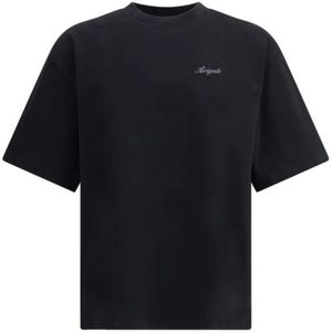 Axel Arigato, Heren, Tops, Zwart, Maat: L Katoen,