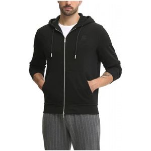 Karl Lagerfeld, Heren, Sweatshirts & Hoodies, Zwart, Maat: XL Katoen,