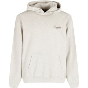 Represent, Heren, Sweatshirts & Hoodies, Wit, Maat: L Leer,
