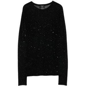 Pinko, Dames, Truien, Zwart, Maat: XS