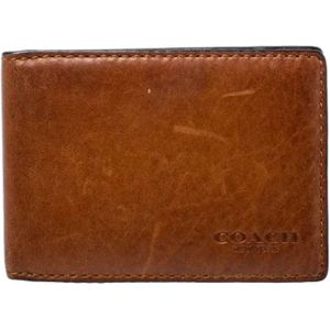 Coach Pre-owned, Dames, Pre-owned, Bruin, Maat: ONE Size Leer,
