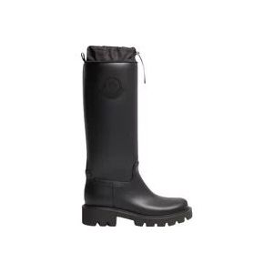 Moncler Hoge Regenlaarzen , Black , Dames , Maat: 38 EU