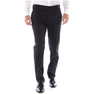 Daniele Alessandrini, Heren, Broeken, Zwart, Maat: 2XS Katoen,