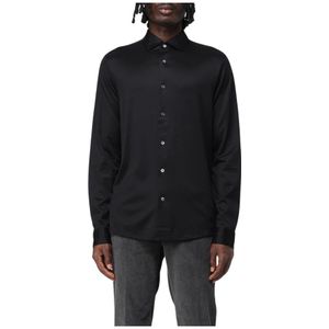 Emporio Armani - Overhemden - Zwart