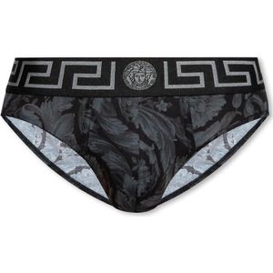 Versace, Heren, Ondergoed, Zwart, Maat: 2XL Katoen,