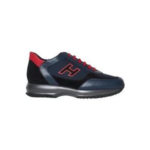 Hogan Blauwe Sneaker Schoenen , Multicolor , Heren , Maat: 39 EU