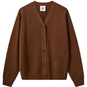 The Garment, Dames, Truien, Bruin, Maat: S Wol,