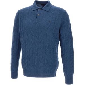 Polo Ralph Lauren, Heren, Truien, Blauw, Maat: XL Wol,