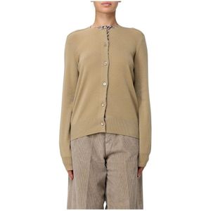 Burberry, Dames, Truien, Beige, Maat: L