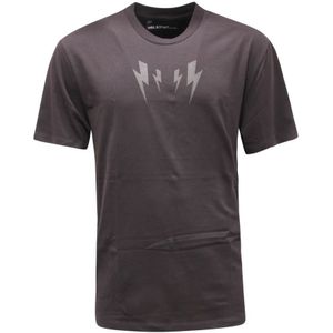 Neil Barrett, Heren, Tops, Zwart, Maat: 2XS