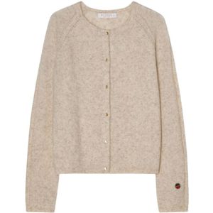 Busnel, Dames, Truien, Beige, Maat: XS Wol,
