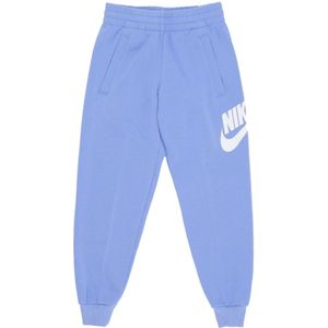 Nike, Heren, Broeken, Blauw, Maat: M Fleece,