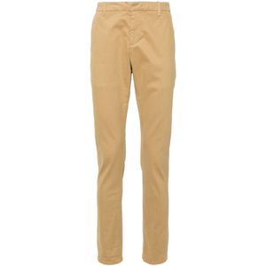 Dondup, Heren, Broeken, Beige, Maat: W30 Katoen,