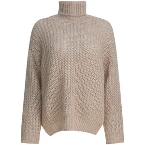 Herno, Dames, Truien, Bruin, Maat: 2XS