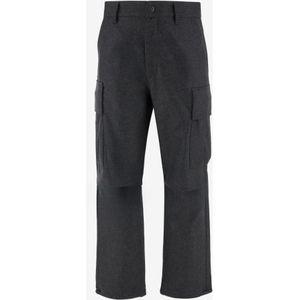 Darkpark, Heren, Broeken, Grijs, Maat: S Wol,