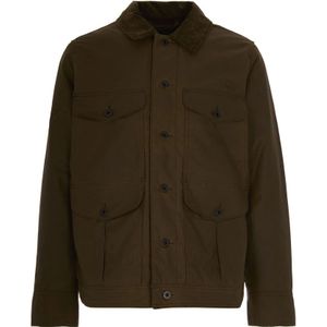 Filson, Heren, Jassen, Groen, Maat: S Katoen,