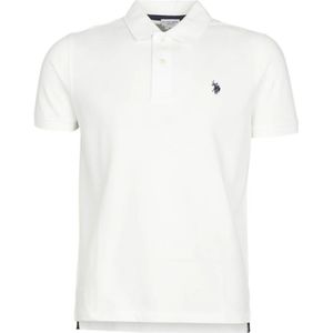 U.s. Polo Assn., Heren, Tops, Wit, Maat: L Katoen,