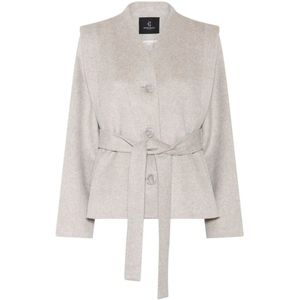 Bruuns Bazaar, Dames, Jassen, Beige, Maat: XS Wol,