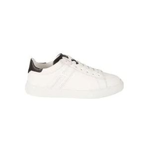 Hogan Sneakers H365 Canaletto Veters , White , Heren , Maat: 40 EU