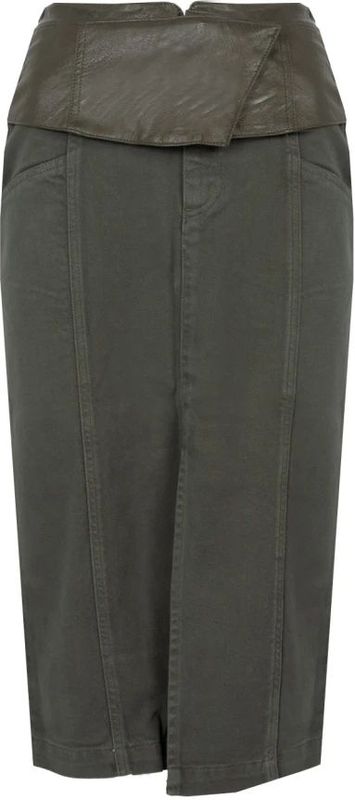 Pinko - Rockford 1 - Rok - Groen - Getailleerd - Midilengte