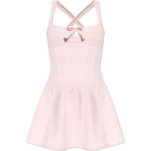 Misbhv, Dames, Jurken, Roze, Maat: M Tweed,