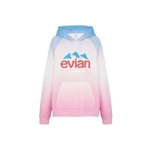 Balmain x Evian - Verloop hoodie , Multicolor , Dames , Maat: 2XS