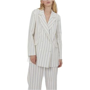 Silvian Heach, Dames, Jassen, Wit, Maat: XS Katoen,