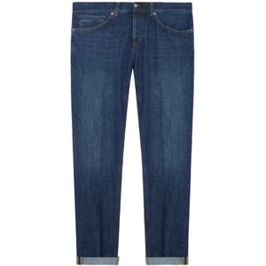 Dondup, Heren, Jeans, Blauw, Maat: W30 Katoen,