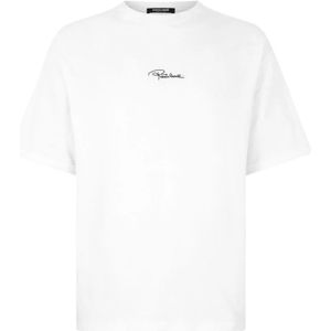 Roberto Cavalli, Heren, Tops, Wit, Maat: S Katoen,