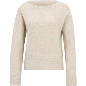 Betty Barclay - Gebreide Trui - Beige - Dames - Met Textuur en Glittergaren