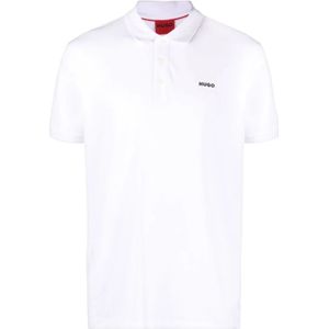 Hugo, Heren, Tops, Wit, Maat: S Katoen,