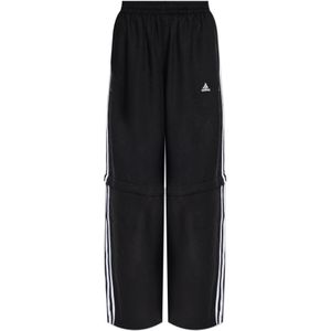 Adidas Originals - Trainingsbroeken - Zwart - Dames - Polyester - Met Afneembare Broekspijpen