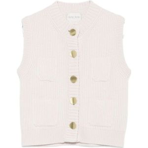 Forte Forte, Dames, Jassen, Wit, Maat: S Wol,