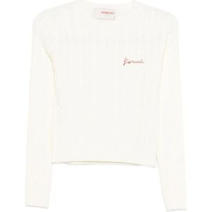 Fiorucci, Dames, Truien, Beige, Maat: S Wol,