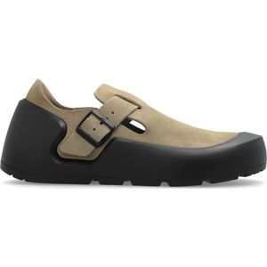 Birkenstock, Heren, Schoenen, Beige, Maat: 40 EU Leer,