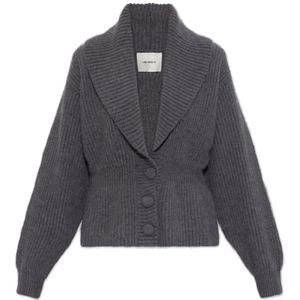 Lisa Yang, Dames, Truien, Grijs, Maat: S Kasjmier,