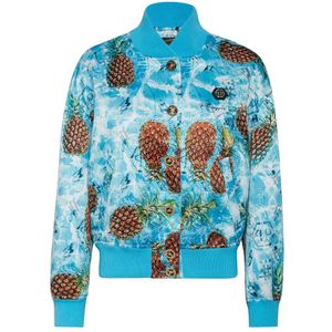 Philipp Plein, Dames, Jassen, Veelkleurig, Maat: XS Katoen,