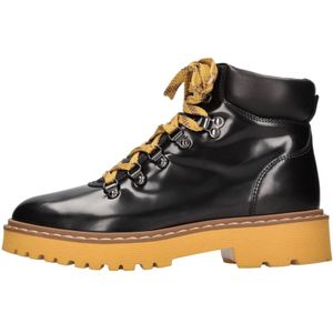 Hogan Laarzen Zwart , Black , Dames , Maat: 37 1/2 EU