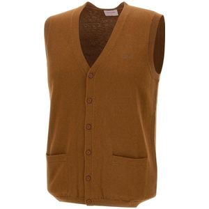 Sun68, Heren, Truien, Bruin, Maat: S Katoen,