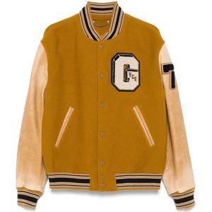 Golden Goose, Heren, Jassen, Bruin, Maat: M Wol,