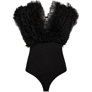 Haute L'Amitié, Dames, Tops, Zwart, Maat: XL