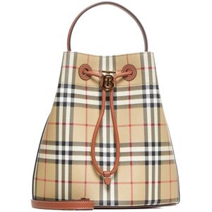 Burberry Stijlvolle Tassen voor Dagelijks Gebruik , Beige , Dames , Maat: ONE Size