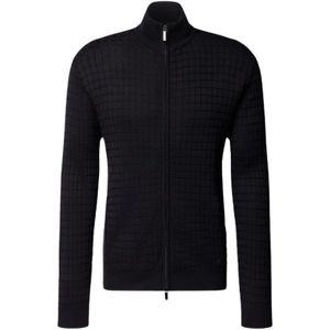 Emporio Armani, Heren, Truien, Blauw, Maat: XL Wol,