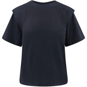 Isabel Marant, Dames, Tops, Zwart, Maat: XS Katoen,