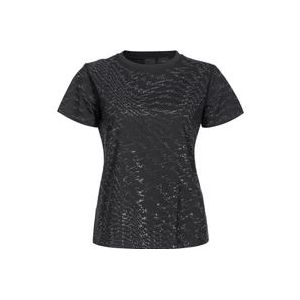 Pinko T-Hemden , Black , Dames , Maat: XL