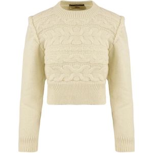 Akep, Dames, Truien, Beige, Maat: M