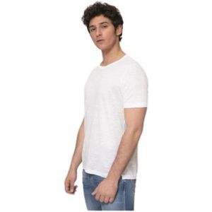 Gran Sasso, Heren, Tops, Wit, Maat: XL Linnen,