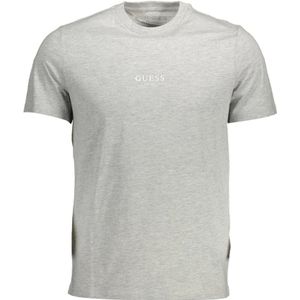 Guess, Heren, Tops, Grijs, Maat: 2XL Katoen,