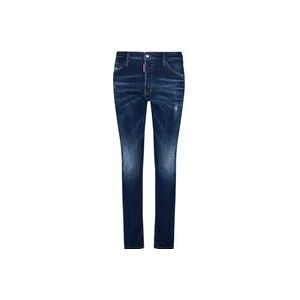 Dsquared2 Slim-fit Jeans , Blue , Heren , Maat: L